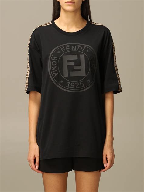 damen fendi t shirt|fendi t shirt women.